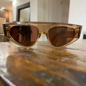 Sportmax gold sunglasses by max mara Sportmax | Accessories | Sportmax Max Mara Geometric  main image 2